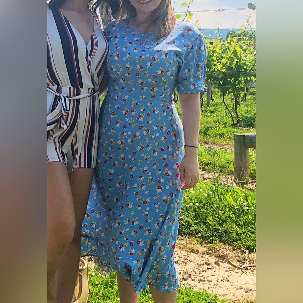 Faithfull The Brand Midi Floral Dress